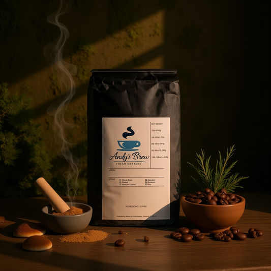 Coffee with Mushrooms Medium Roast